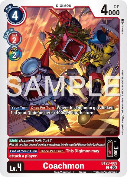 Coachmon, Hackers' Slumber BT23-009 C