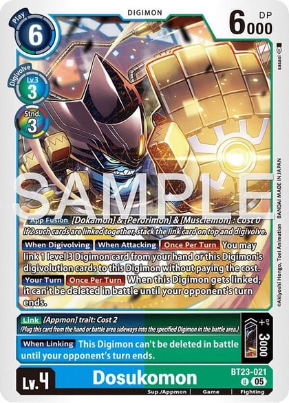 Dosukomon, Hackers' Slumber BT23-021 U