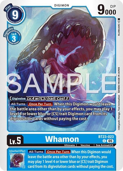 Whamon, Hackers' Slumber BT23-023 C
