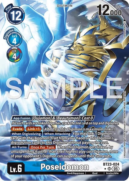 Poseidomon (Alternate Art), Hackers' Slumber BT23-024 SR