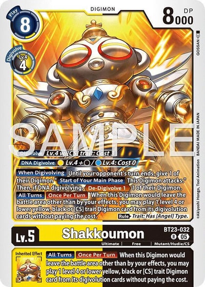 Shakkoumon, Hackers' Slumber BT23-032 R