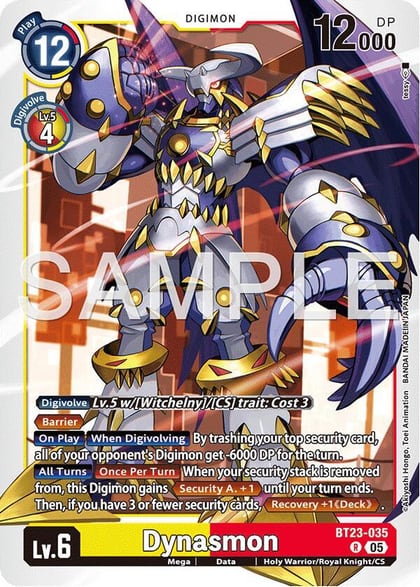 Dynasmon, Hackers' Slumber BT23-035 R