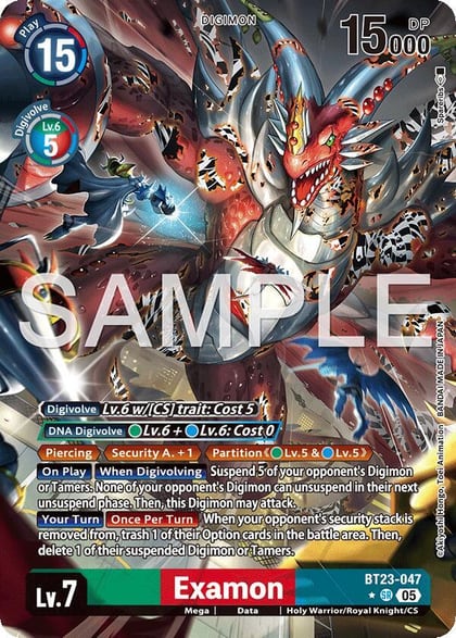 Examon (Alternate Art), Hackers' Slumber BT23-047SR