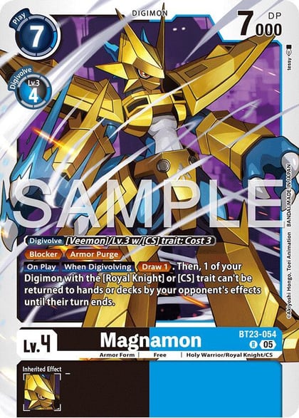 Magnamon, Hackers' Slumber BT23-054 R
