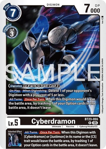 Cyberdramon, Hackers' Slumber BT23-055 R