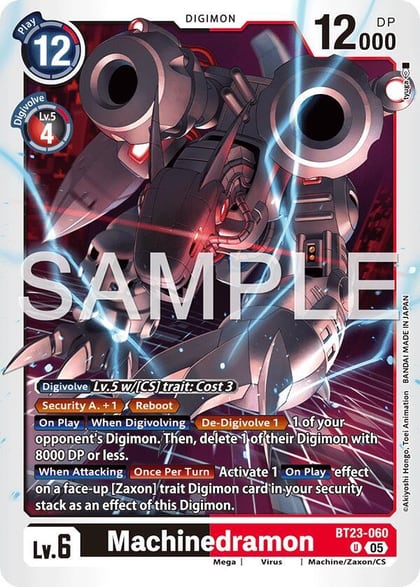 Machinedramon, Hackers' Slumber BT23-060 U