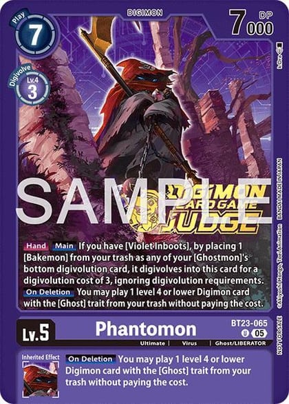 Phantomon (Judge Pack 9), Hackers' Slumber BT23-065 U