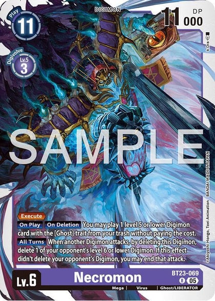 Necromon, Hackers' Slumber BT23-069 R