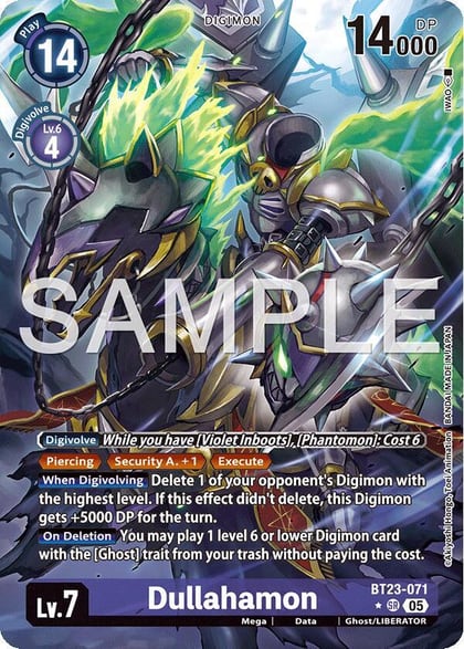 Dullahamon (Alternate Art), Hackers' Slumber BT23-071 SR