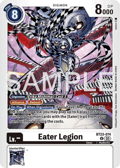 Eater Legion, Hackers' Slumber BT23-074 U