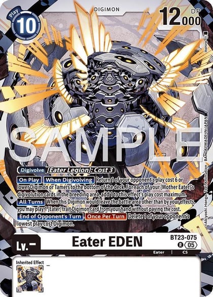 Eater EDEN, Hackers' Slumber BT23-075 R