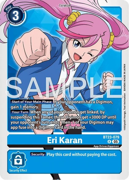 Eri Karan, Hackers' Slumber BT23-079 R