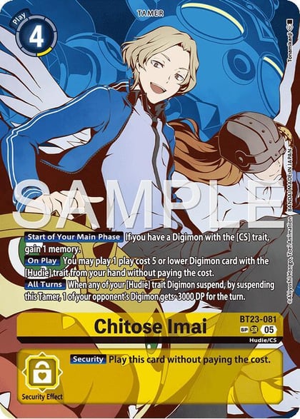 Chitose Imai (SP), Hackers' Slumber BT23-081 SR