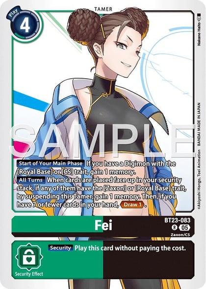 Fei, Hackers' Slumber BT23-083 R