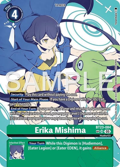Erika Mishima (SP), Hackers' Slumber BT23-084 SR