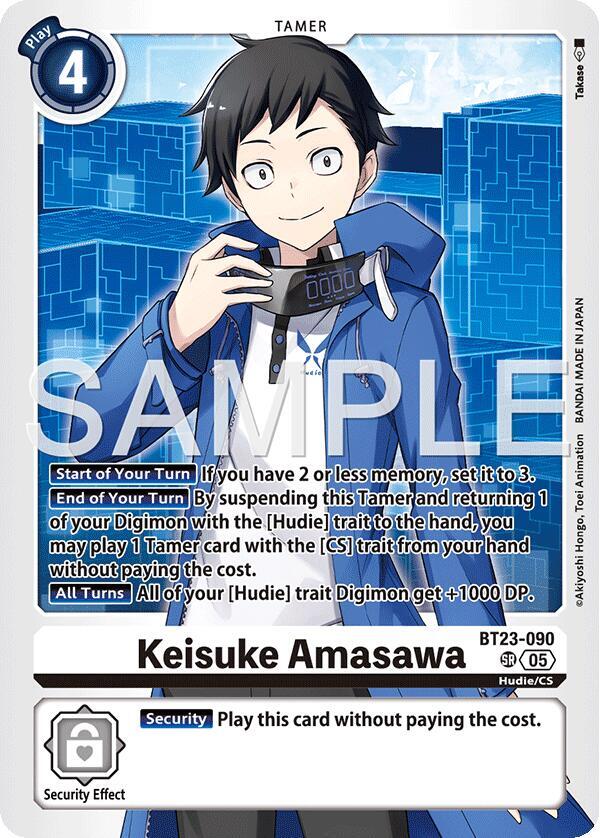 Keisuke Amasawa, Hackers' Slumber BT23-090 SR