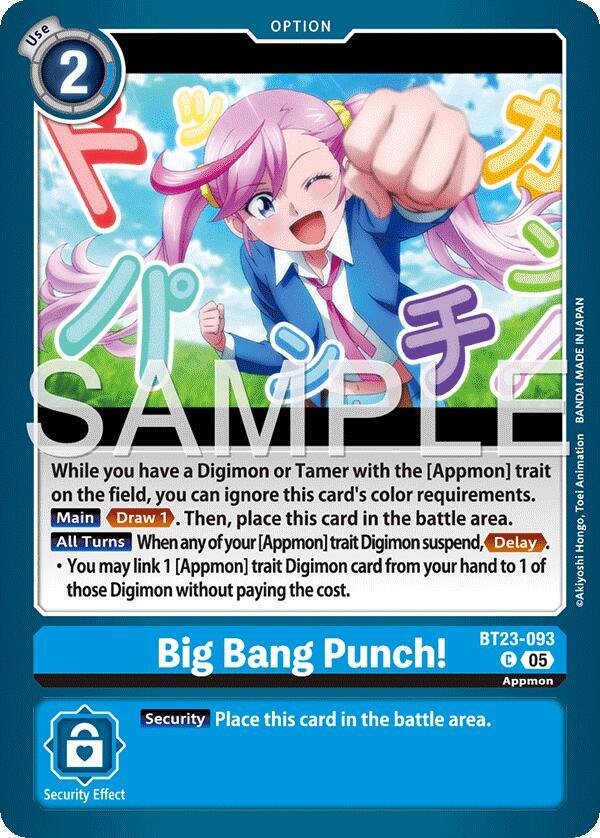 Big Bang Punch!, Hackers' Slumber BT23-093 C