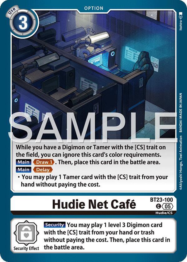 Hudie Net Cafe, Hackers' Slumber BT23-100 C