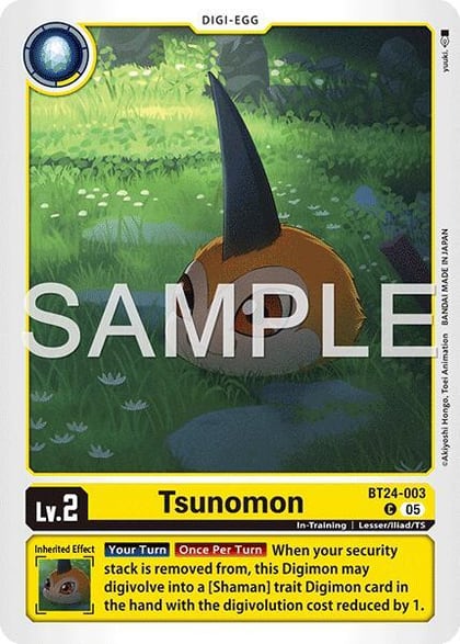 Tsunomon (BT24-003), Time Stranger BT24-003 C