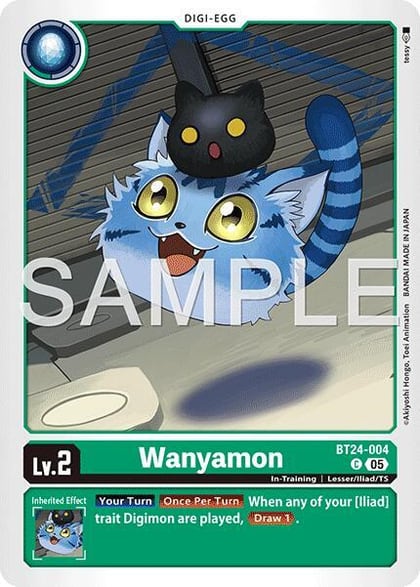 Wanyamon, Time Stranger BT24-004 C