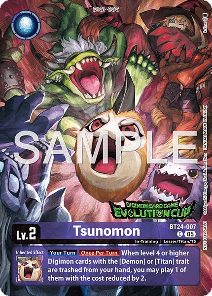 Tsunomon (Evolution Cup 2026 Vol. 3), Time Stranger BT24-007 C