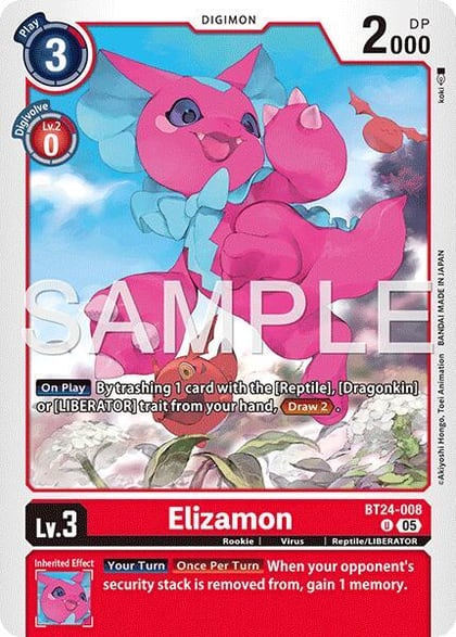 Elizamon, Time Stranger BT24-008 C