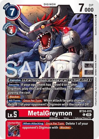 MetalGreymon, Time Stranger BT24-015 C