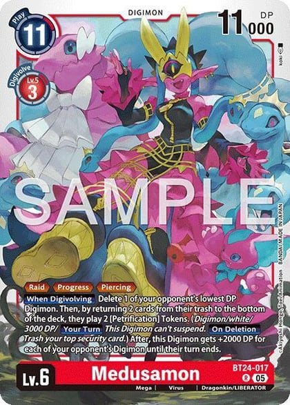 Medusamon, Time Stranger BT24-017 R