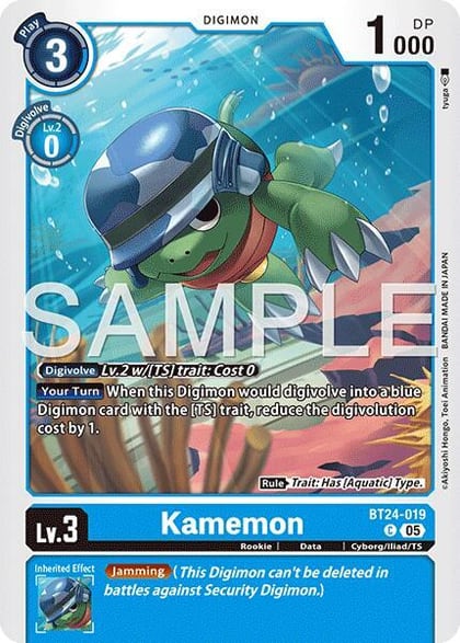 Kamemon, Time Stranger BT24-019 C