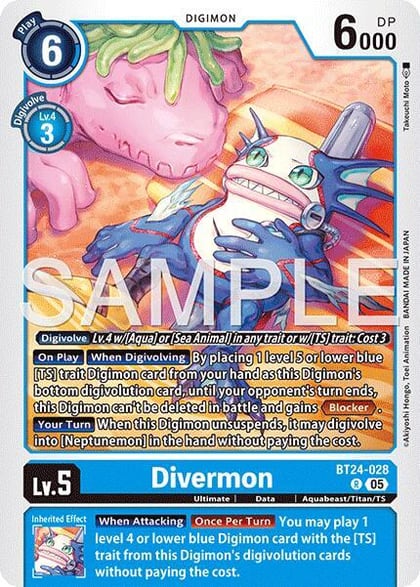 Divermon, Time Stranger BT24-028 R