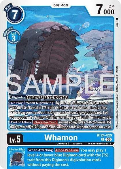 Whamon, Time Stranger BT24-029 U