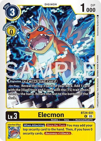Elecmon, Time Stranger BT24-031 R