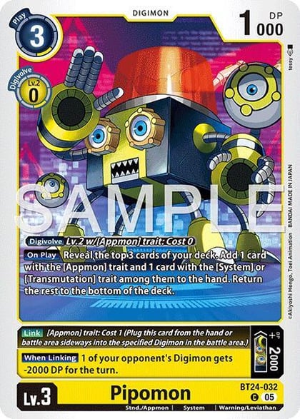 Pipomon, Time Stranger BT24-032 C