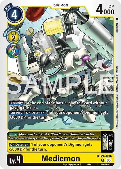Medicmon, Time Stranger BT24-036 C
