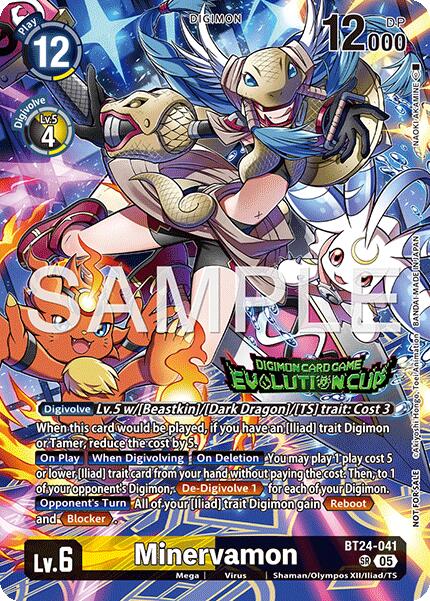 Minervamon (Evolution Cup 2026 Vol. 3), Time Stranger BT24-041 SR