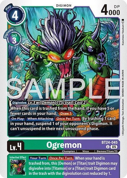 Ogremon, Time Stranger BT24-045 U