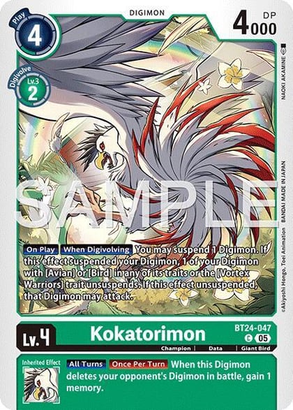 Kokatorimon, Time Stranger BT24-047 C