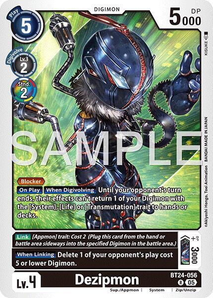 Dezipmon, Time Stranger BT24-056 R