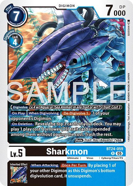 Sharkmon, Time Stranger BT24-059 R