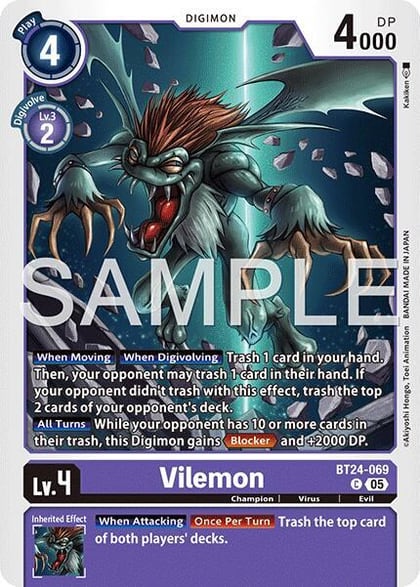 Vilemon, Time Stranger BT24-069 C
