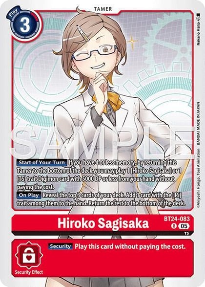 Hiroko Sagisaka, Time Stranger BT24-083 R