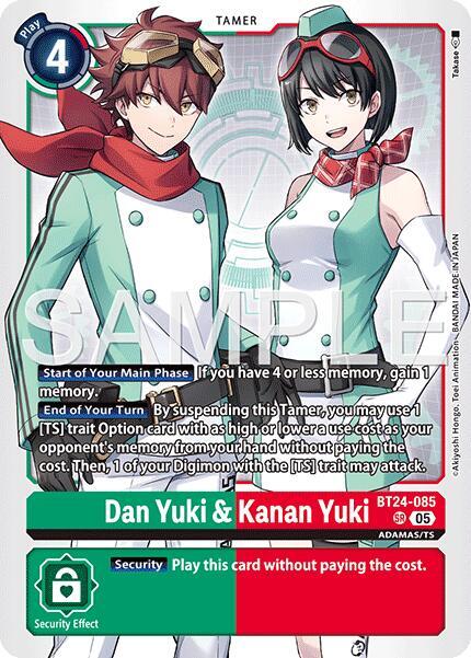 Dan Yuki & Kanan Yuki, Time Stranger BT24-085