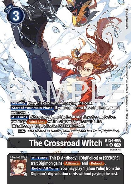 The Crossroad Witch (Alternate Art), Time Stranger BT24-086 R