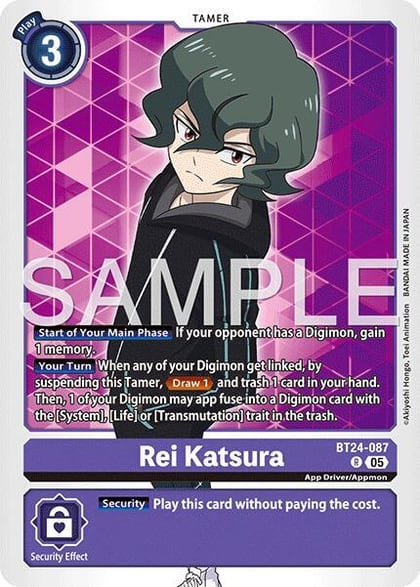 Rei Katsura, Time Stranger BT24-087 R