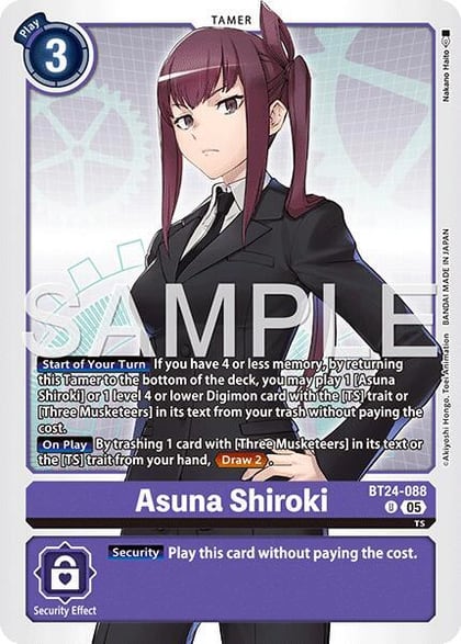 Asuna Shiroki, Time Stranger BT24-088 UC