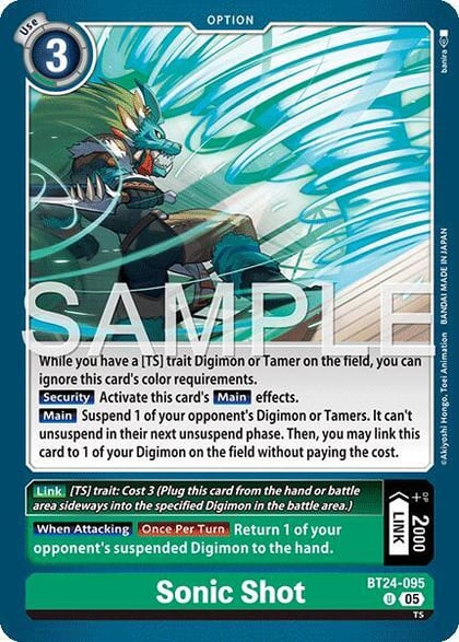 Sonic Shot, Time Stranger BT24-095 U