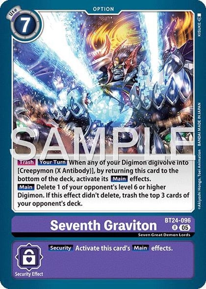 Seventh Graviton, Time Stranger BT24-096 R