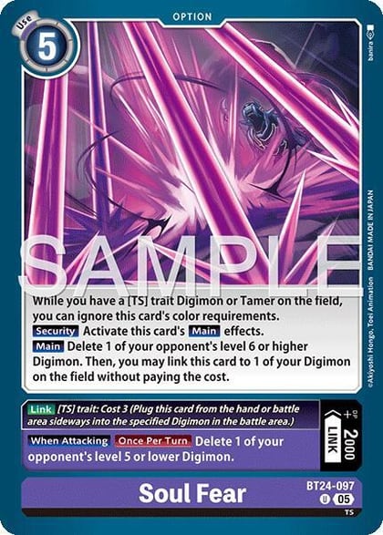 Soul Fear, Time Stranger BT24-097 U