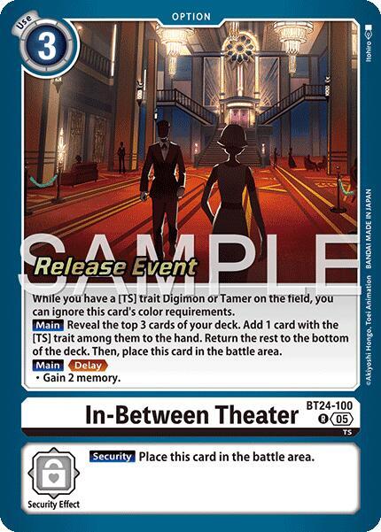 In-Between Theater, Time Stranger Release Event Cards BT24-100 R