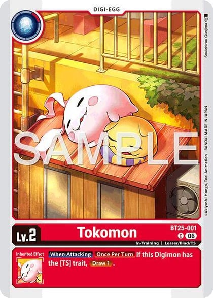 Tokomon, Dual Revolution BT25-001 C